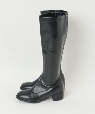 WEGO ストレッチロングブーツ ブラック