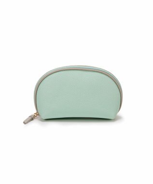 TOPKAPI 【Breath TOPKAPI】【TOPKAPI × 藤本美貴さんコラボ】スコッチグレイン ラウンドポーチ/撥水 ミントグリーン
