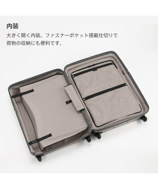 ACE BAGS & LUGGAGE Proteca 360G4 メタリック2 スーツケース 100L Lサイズ 08604 プロテカ ピンクゴールド