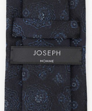 JOSEPH HOMME 【日本製】オーナメントジャガード　ネクタイ ネイビー系7