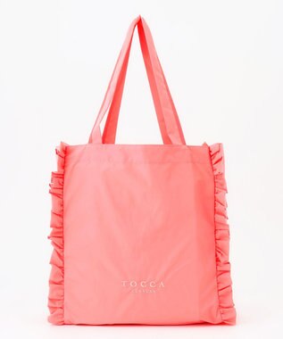 TOCCA 【大人百花掲載】【A4サイズ対応・折りたたみ可】TRIM WAVES SUBBAG サブバッグ [新色]ライトオレンジ系