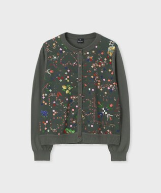 Paul Smith Keepsake プリントコンビ カーディガン