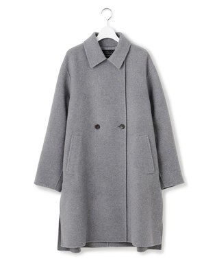 23区 L 【VERYベストアウター大賞「ロングアウター賞」受賞！/滝沢眞規子さん着用】 MANTECOPure リバー チェスターコート ミディアムグレー系