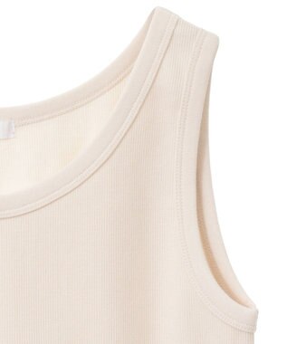 CRAFT STANDARD BOUTIQUE 【抗菌防臭】テレコタンクトップ Ivory