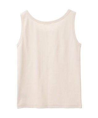 CRAFT STANDARD BOUTIQUE 【抗菌防臭】テレコタンクトップ Ivory