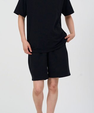 HAAG レゾナバイオ アクティブ ダブルニットショートパンツ ブラック