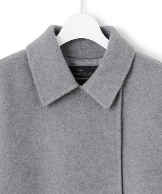 23区 L 【VERYベストアウター大賞「ロングアウター賞」受賞！/滝沢眞規子さん着用】 MANTECOPure リバー チェスターコート ミディアムグレー系