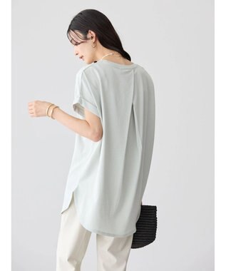 AMERICAN HOLIC バックタックカットチュニック Mint