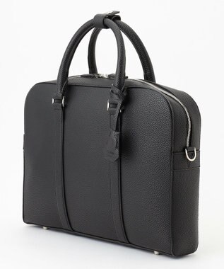 JOSEPH HOMME シンセティックシュリンクレザー  ブリーフバッグ ブラック系