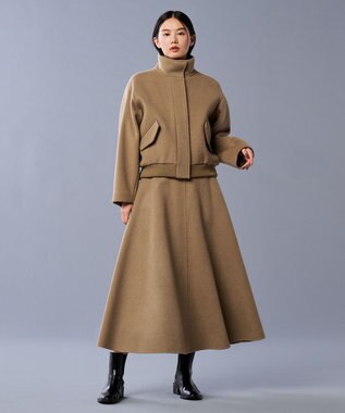 uncrave リバー フレア スカート（uncrave STANDARD） ベージュ