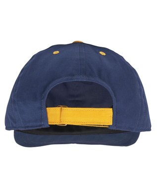 MIKI HOUSE HOT BISCUITS 【46-54cm】 バイカラー ロゴキャップ 紺