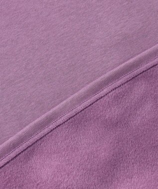 ANY KIDS 裏シャギー ポシェット トレーナー ラベンダー×アルパカ