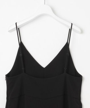 自由区 L 【セットアップ対応・洗える】トリアセダブルクロス コンビネゾン ブラック