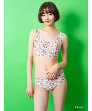 WACOAL ノンワイヤーブラ [GOCOCi][ワコール] Disneyコレクション 伸びのよい素材を使用 立体的なバストシルエット ゴコチ ハーフトップ ブラトップ レディース CGG537 /ワコール サンドベージュ