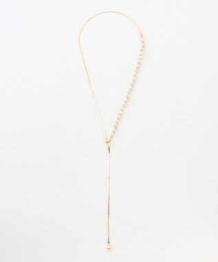 ICB パールメタルネックレス ゴールド系