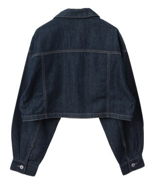 earth music&ecology ショートデニムジャケット Indigo