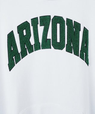 WEGO ヘビーウエイトサガラカレッジプルパーカー ホワイト