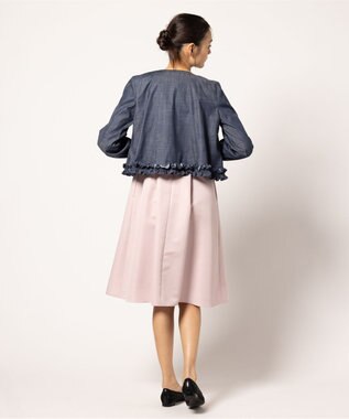 TOCCA SAND DUNE DENIM ジャケット ネイビー系1