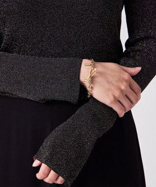 Paul Smith ハートミックスチェーン ブレスレット ゴールド