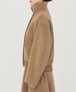 uncrave リバー スタンドカラー ブルゾン（uncrave STANDARD） ベージュ