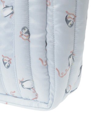 Maison de FLEUR ペンギンキルトショルダーバッグ Light Blue