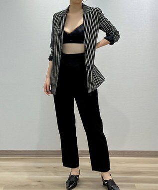 WACOAL [GOCOCi/ワコール] ノンワイヤーブラ ハーフトップ 【cooomy.(クーミー)】 ナチュラルなバストライン アウターとしても着用可 ブラトップ ゴコチ レディース CGG245 /ワコール ブラック