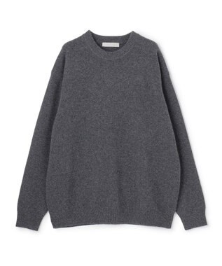 UNFILO MENS 【洗える】ウールカシミヤニット クルー