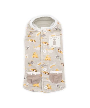 PET PARADISE ペットパラダイス makokoro ホカリラ ベスト 中型犬 大型犬 グレイッシュベージュ