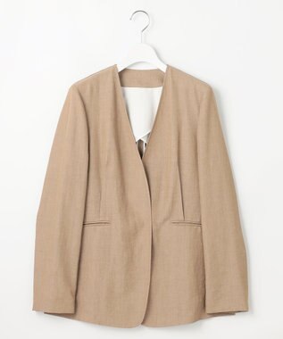 23区 【GOLD LABEL】ナチュラルシャンブレー ジャケット ベージュ系