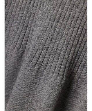 Green Parks ・Ｐｅｔｉｔ　Ｆｌｅｕｒ　フレアニットワンピース Gray Mixture