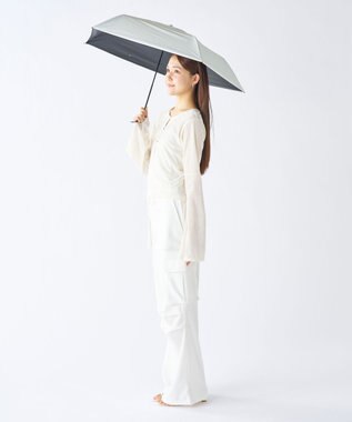 MOONBAT 【遮光100％/超軽量 /雑誌掲載】マジで軽い傘 晴雨兼用折りたたみ日傘 50cm マジカルテックプロテクション ホワイト