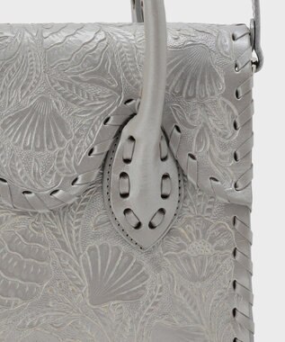 GRACE CONTINENTAL MiniRSHandbag-ga シルバー