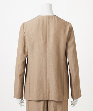 23区 【GOLD LABEL】ナチュラルシャンブレー ジャケット ベージュ系