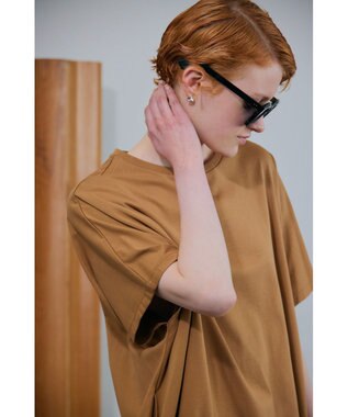 NAVE 【ReNAVE・洗える/接触冷感/UVケア】ファンクションＴ カットワンピース キャメル系