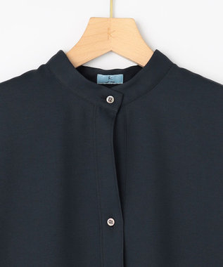 組曲 S ウーステッドライク ワンピース ネイビー系