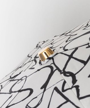 AURORA Beaurance ビューランス モノグラム柄 晴雨兼用傘 (折り畳み傘) 日傘 クリーム