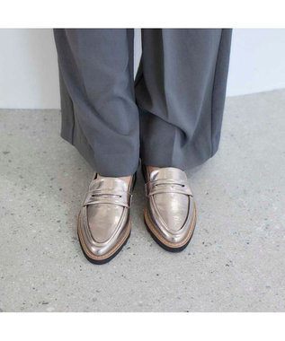 MODE ET JACOMO <carino>【レイン】ポインテッドコインローファー