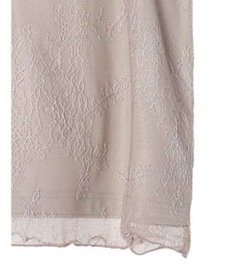 earth music&ecology 総レースキャミソール Beige