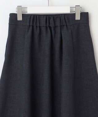 Feroux 【洗える】パールボタンジャケット×スカート セットアップ ネイビー系