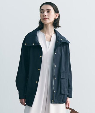 UNFILO L スタンド ZIPアウター ネイビー