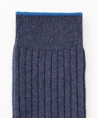 J.PRESS MEN 【カジュアル】リブソックス ネイビー系