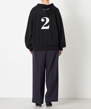 NAVE タブチ×NAVE ロゴフーディ ブラック系