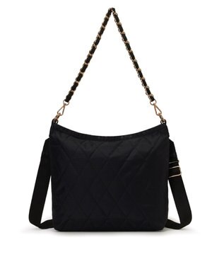LeSportsac CHAIN MED ZIP SHOULDER/ミッドナイトキルトチェーン ミッドナイトキルトチェーン