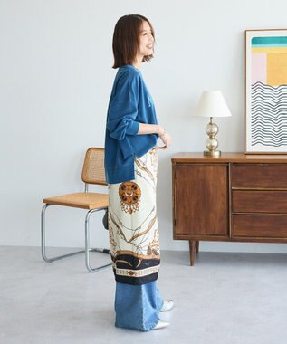 Green Parks アソートカレッジロゴ裏毛プルオーバー Navy