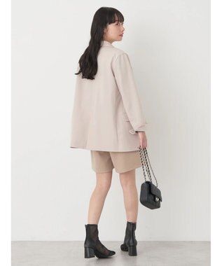 earth music&ecology ダブルテーラードジャケット Beige