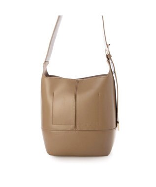 UNBILLION カシュカシュ cachecache / Ｔ字バックルミニショルダー ベージュ