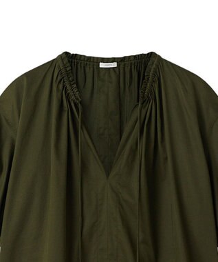 JOSEPH コットンサティーンブラウス　NADOR Palm Leaf