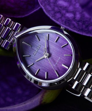 CITIZEN 【電池交換不要】ドロップ形状のジュエリーライクウオッチ EM1200-55X シルバー シルバー