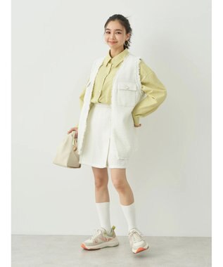 earth music&ecology ボーイズライクシャツ Yellow