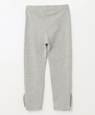 組曲 KIDS 【110-140cm】ストレッチ天竺 レギンス(フルレングス) グレー系